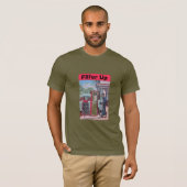 T-Shirt de station-service vintage (Devant entier)