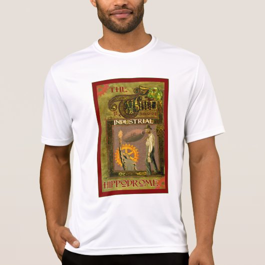 T-shirt ~ de SteamPunk l'hippodrome industriel (Devant)