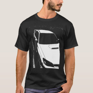 T-shirt de Sti de Subaru de vecteur