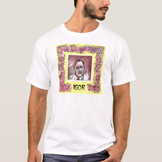T-shirt de Stravinsky (Devant)