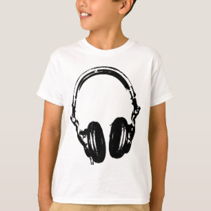 T-shirt de style de pochoir de graffiti