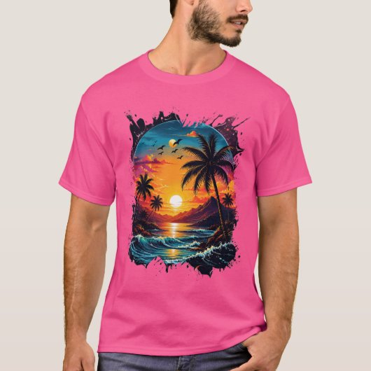 T-Shirt de style de rue cool (Devant)