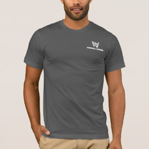 T-Shirt de style de vie avec logo Wave and Walk Of