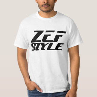 T-SHIRT DE STYLE DE ZEF