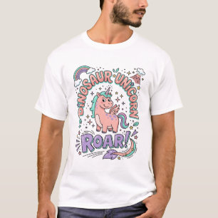 T-Shirt de style rétro avec un rugissement de lico