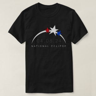 T-shirt de style Tour Éclipse solaire 2024
