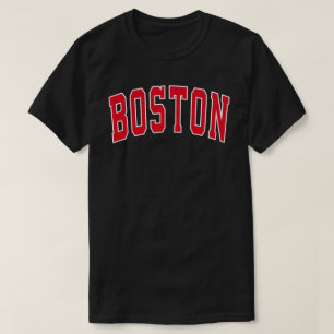 T-shirt de style Varsity de Boston