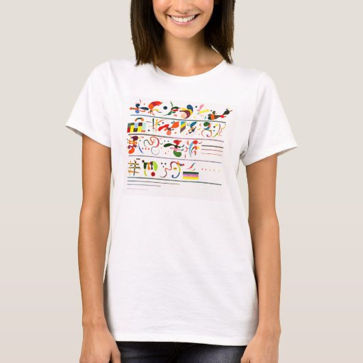 T-shirt de succession de Kandinsky (Devant)
