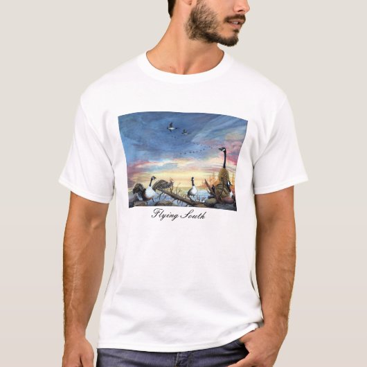 T-shirt de sud de vol (Devant)