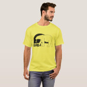 T-shirt de Sun d'ours blanc (Devant entier)