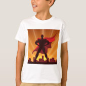 T-Shirt de super-héros (Devant)