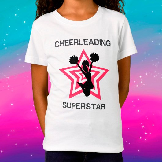 T-Shirt de Superstar de Cheerleading