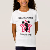 T-Shirt de Superstar de Cheerleading (Devant)