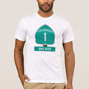 T-shirt de Sur de la route 1 de la Californie