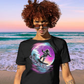 T-shirt de surf de l'astronaute marin