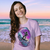T-shirt de surf de l'astronaute marin