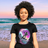 T-shirt de surf de l'astronaute marin