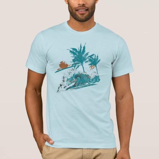 T-shirt de surfers (Devant)