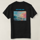 T-shirt de surfeur personnalisable (Design dos)