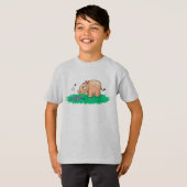T-shirt de surprise de rhinocéros (Devant entier)