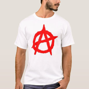 T-shirt de symbole d'anarchie