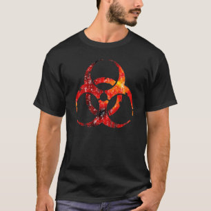T-shirt de symbole de Biohazard