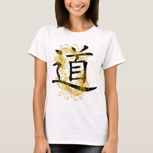 T-shirt de symbole de TAO (Devant)