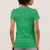 T-shirt de symbole dollar d'argent (Dos)