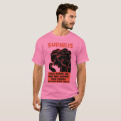 T-shirt de syphilis (Devant entier)