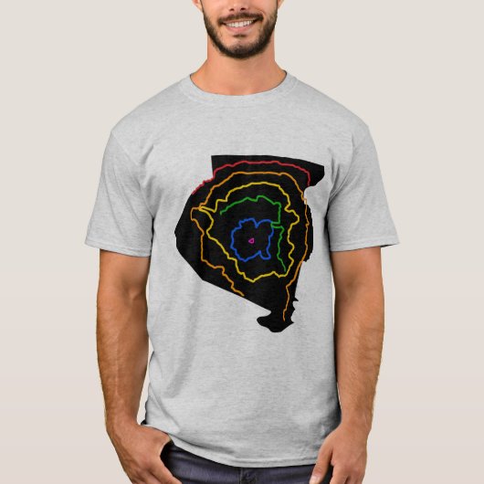 T-shirt de système de ceinture de Pittsburgh (Devant)