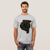 T-shirt de système de ceinture de Pittsburgh (Devant entier)