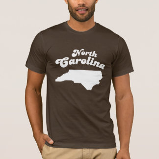 T-shirt de T-SHIRT de DEVISE d'ÉTAT de la CAROLINE