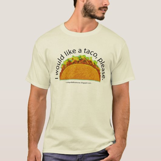 T-shirt de taco (Devant)