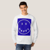 T-shirt de taille moyenne à manches longues avec m (Devant entier)