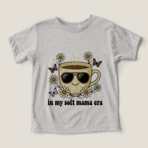 T-shirt de tasse à café rétro groovy