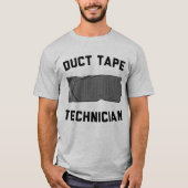 T-shirt de technicien de ruban adhésif (Devant)