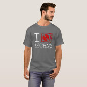 T-shirt de techno (Devant entier)