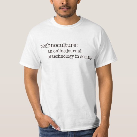 T-shirt de Technoculture (Devant)