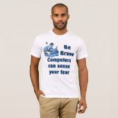 T-shirt de technologie d'ordinateur (Devant entier)