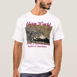 T-shirt de Tegu du monde de Herp