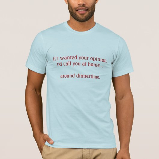 T-shirt de télemarketing (Devant)