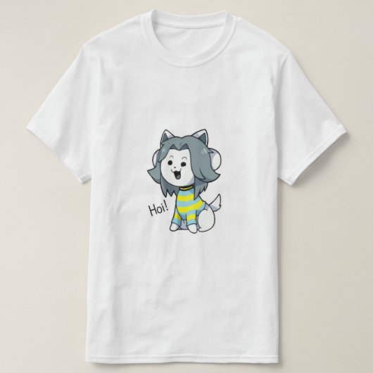 T-shirt de Temmie (Design devant)