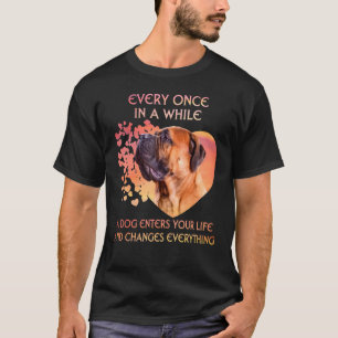T-shirt De Temps En Temps, Un Bullmastiff Vous Entre Dans 