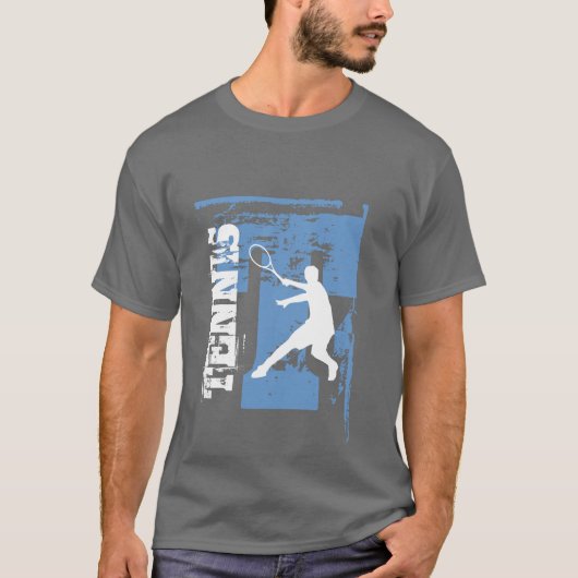 T-shirt de tennis de Personalizable pour les (Devant)