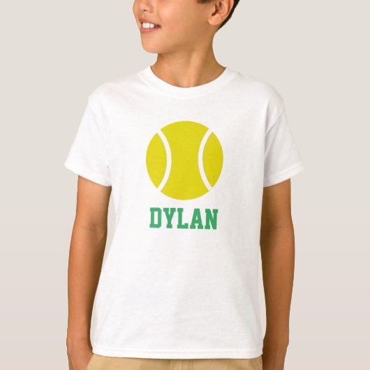 T-shirt de tennis personnalisé (Devant)