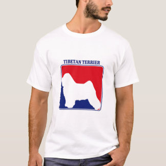 T-shirt de Terrier tibétain de ligue