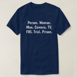 T-shirt de test cognitif drôle Trump
