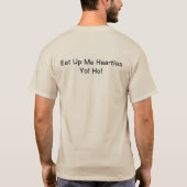 T-shirt de Thanksgiving style pirate (Dos)