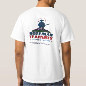 T-shirt de thé de Bozeman (Dos)