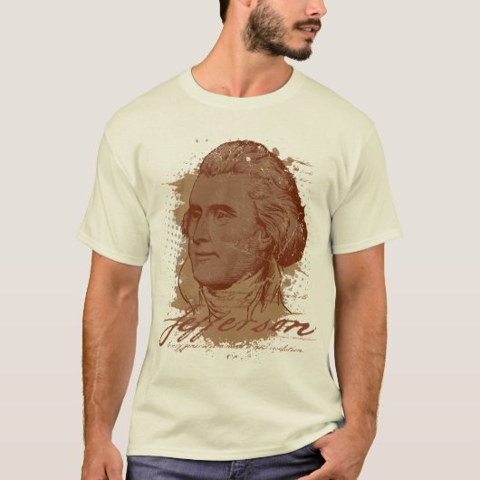 T-shirt de Thomas Jefferson (Devant)